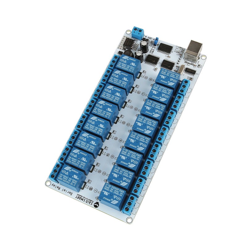 SainSmart 16-Channel 9-36V USB Relay Module - Image 2